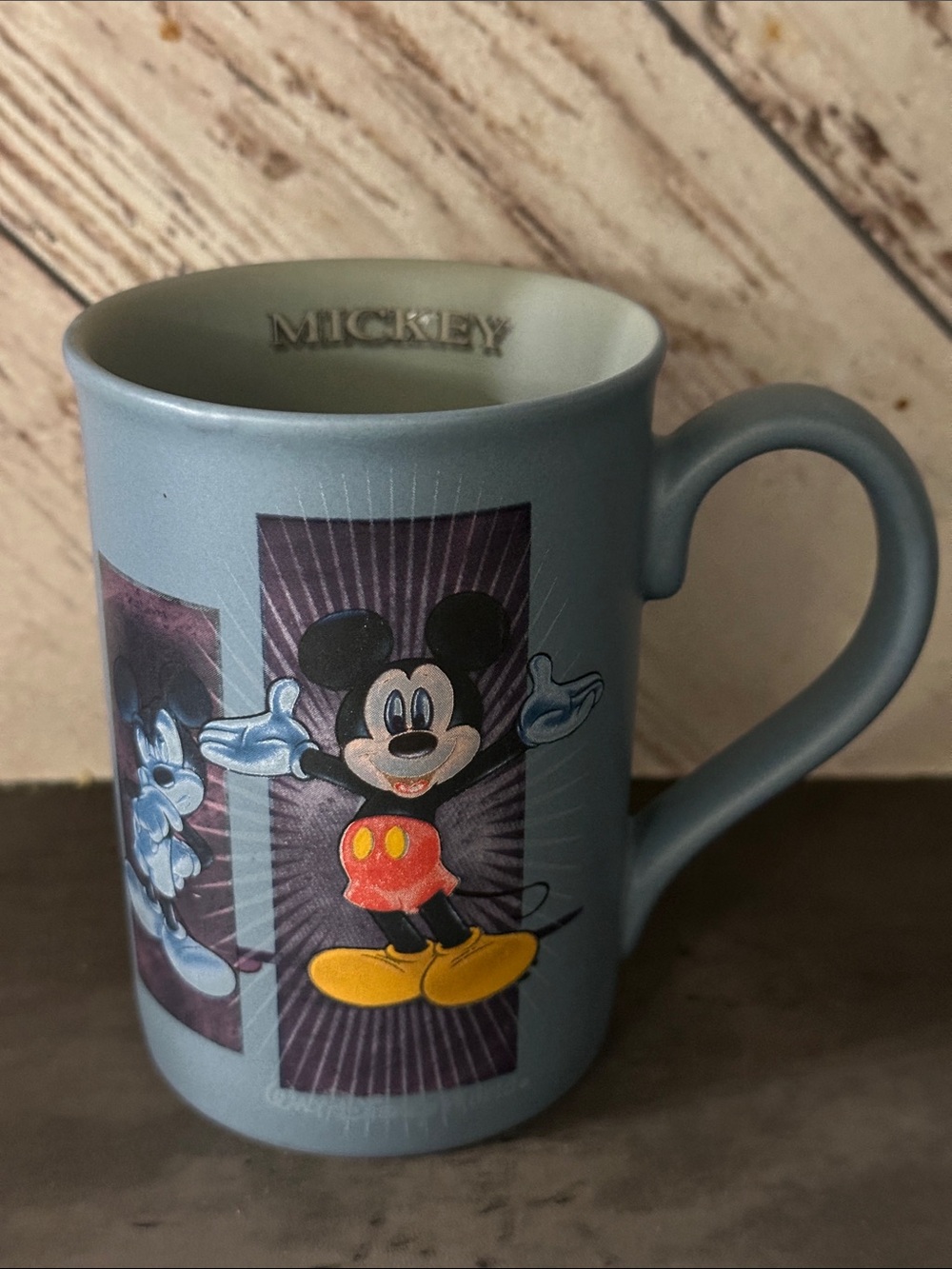Mickey Mouse Blue Ceramic Mug - Disney